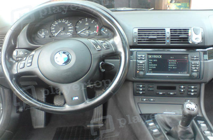 comment demonter autoradio gps bmw e46